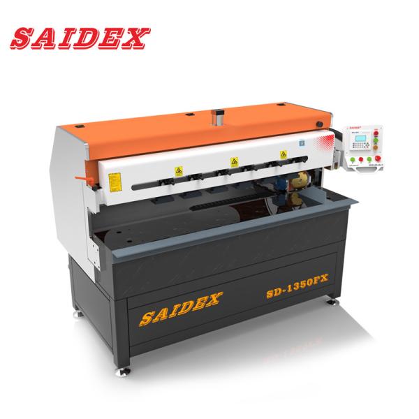 Flexible Acrylic Polishing Machine Electric Servo Motor Feeding  0-60°