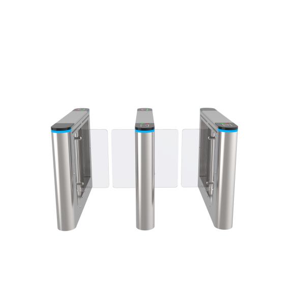 Pedestrian Automatic Swing Barrier Turnstile Access Control System 900mm Width