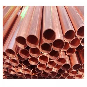  Water Transmission Industrial Copper Pipe 1m-15m Length 1/4&quot; Copper Tube Manufactures