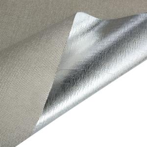  18 Micron Aluminum Foil Fiberglass Cloth Reflective Insulation And Vapour Barrier Manufactures