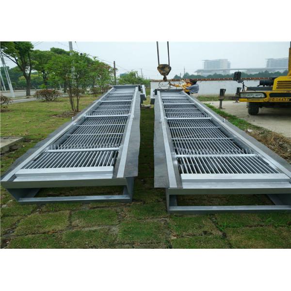 Self Cleaning Sewage Screening , Band Screen Water Treatment Manual Operation