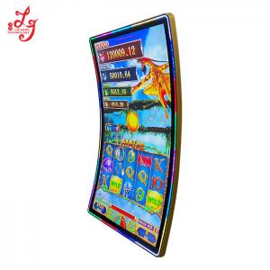  43 Inch Curved bayIIy Touch Screen Monitors With LED Lights Mounted For Sale Manufactures