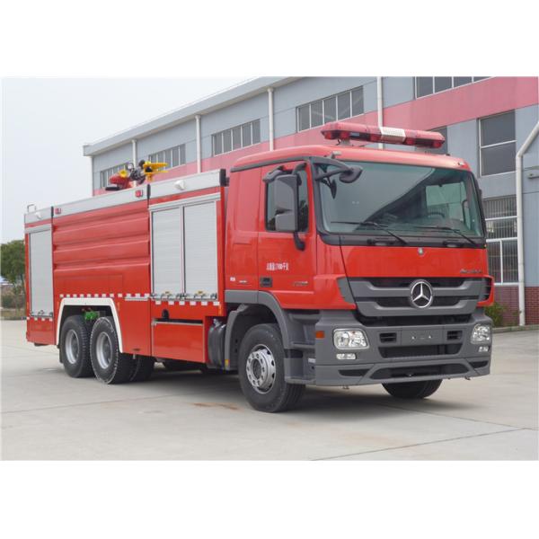 265kw 6x4 Drive Commercial Foam Fire Trucks