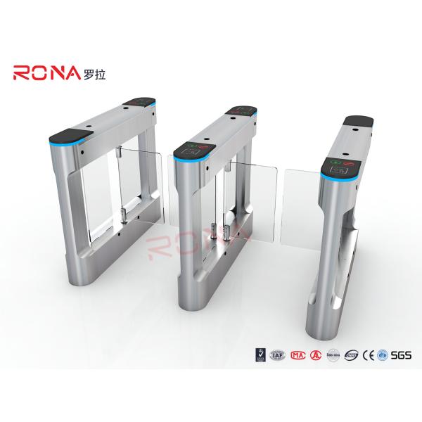 Swing Barrier Gate Pedestrian Security Gate Visitor Entry Access Control For Office Building With CE approved