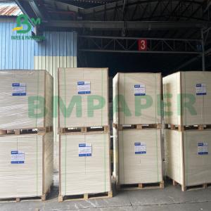  190gsm - 400gsm White Board Paper One Side Coated Folding Resistance Manufactures
