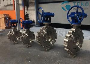  Triple Offset Butterfly Valve Low Ownership Stainless Steel CF8 Metal Seated Manufactures