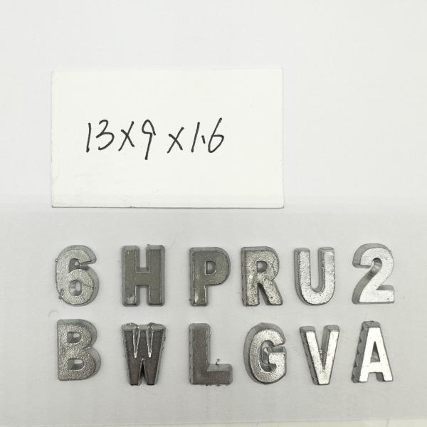 Lead Letter Number Accessories Of X Ray Flaw Detector