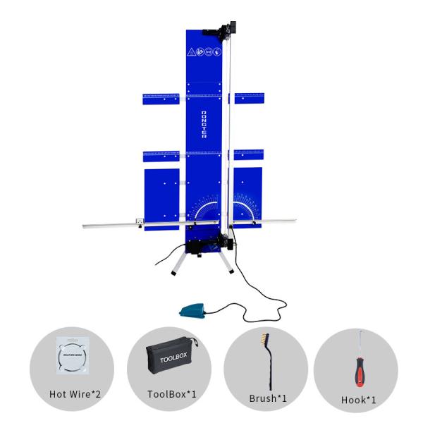 Blue 110V-240V Hot Wire Cutting Machine Multi Purpose 200W