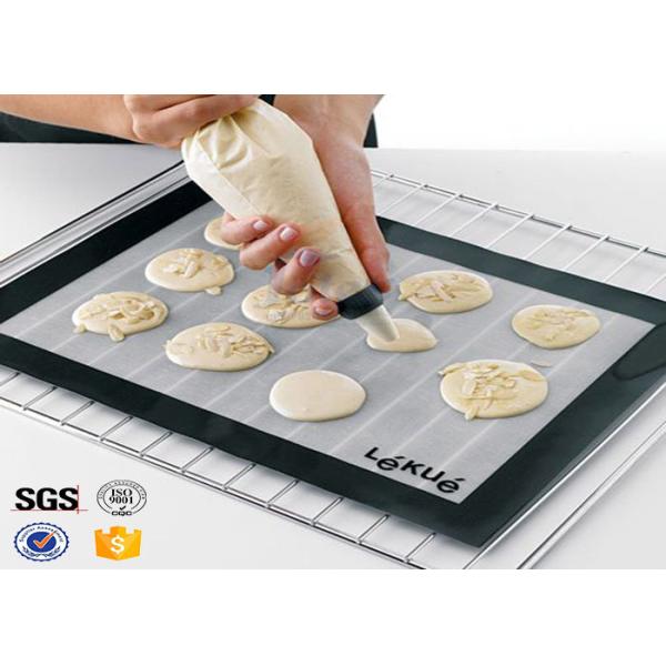 PTFE Non Toxic Baking Sheet BBQ Heat Proof Silicone Mat
