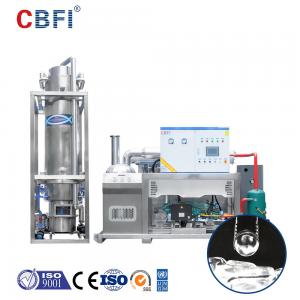  Industrial Large 10 Ton Tube Ice Maker Machine Crystal Solid Ice Tube Making Machine Manufactures