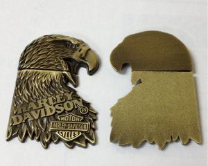  Great value metal eagle emblem plaque, metal eagle symbol plate with 3M adhesive backing, Manufactures