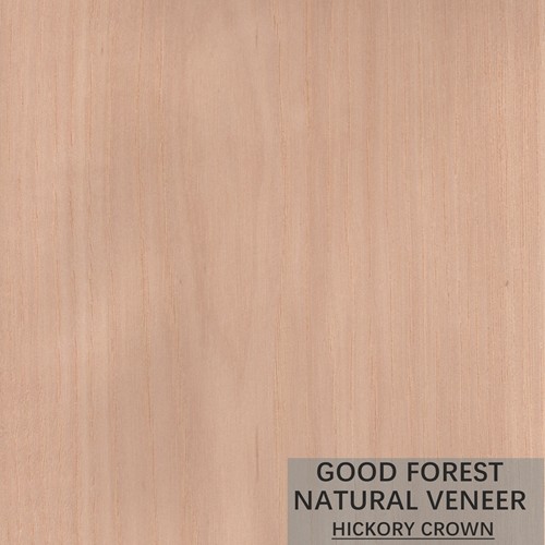 Natural Hickory Wood Veneer Double Color Popular Cabinet Wood Veneer FSC
