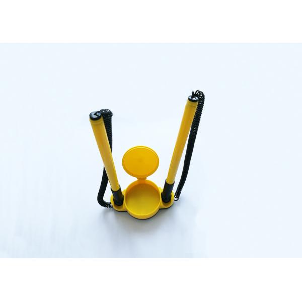 Yellow Table plastic Gel ink ball pen with logo for promotion(F201)