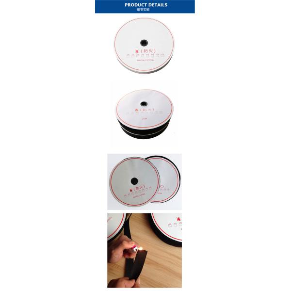 Customizable Flame Retardant Hook And Loop Lightweight Heat Insulation Hook And Loop Strips