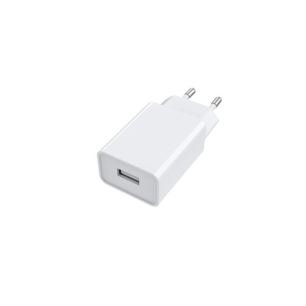 Single Port 5V 2.4A Wall Charger , USB Power Adapter Wall Charger 74*41.2*24.7mm