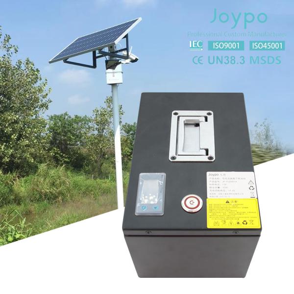 12V LiFePO4 Lithium Rechargeable Battery Pack Customize Special-Shaped For Solar Lamps