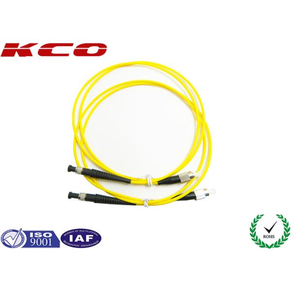 Multiple Mode Fiber Optic Patch Cord / SMA Fiber Optic Cable Metal Ferrule