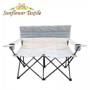  110x57x87 cm 600D Polyester Fabric Double Camping Chair Outdoor Double Chair Manufactures