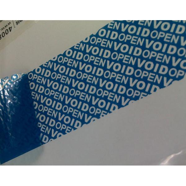 Tamper Evident Tape Void Warranty Security Packaging Tape Custom Printed