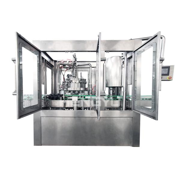 Automatic Beer Aluminum Can Filling Production Line for Tinplate Can Filling Machine