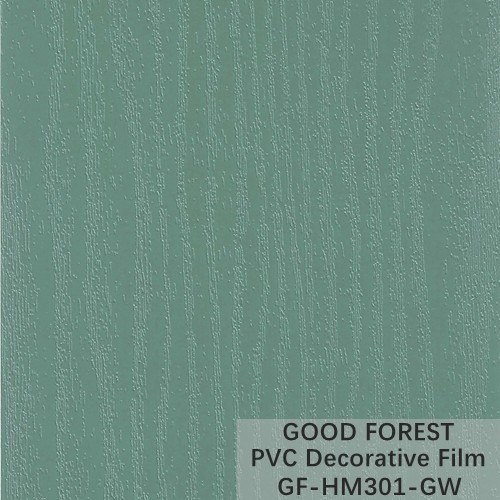 GW PVC Decorative Film Wooden Grain PVC Furniture Film OEM Support