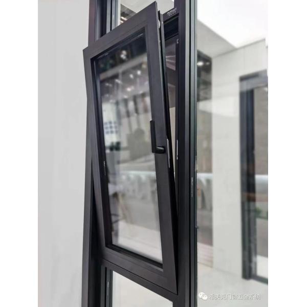 Modern Aluminium Awning Windows Customized Crank / Motorized Operation