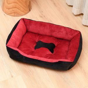  Wear Resistant PP Cotton Filled Pet Calming Beds Luxury Orthopedic Dog Beds Manufactures