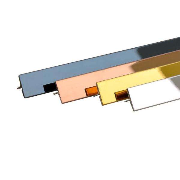 410 Stainless Steel Transition Strip Edge Decorative Tile Trim