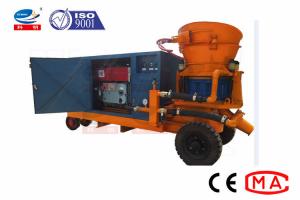  Diesel Concrete Shotcrete Equipment Dry Concrete Spray Machine For Tunnel Manufactures