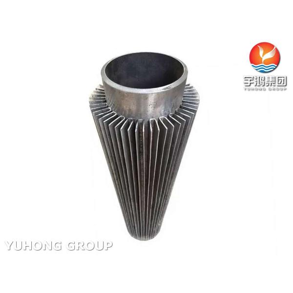ASTM A312 TP316L Stainless Steel With ASTM A240 Stainless Longitudinal Finned Tube In Industrial Refrigeration