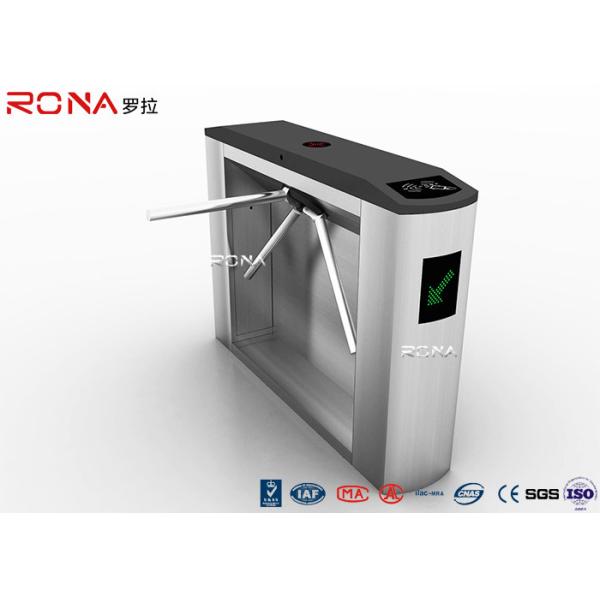 Electronic Tripod Turnstile Gate Security Access Control System Adjustable Opening Time