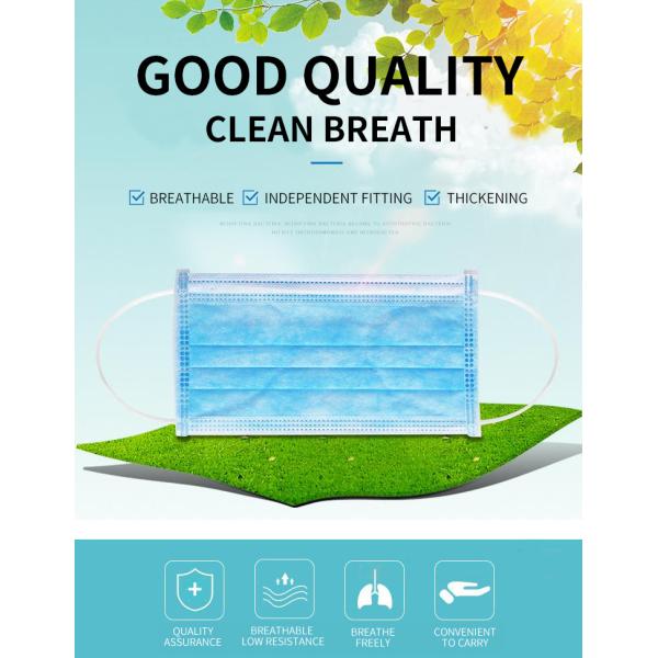 Earloop CE Surgical Disposable 3 Layer Individual Mask