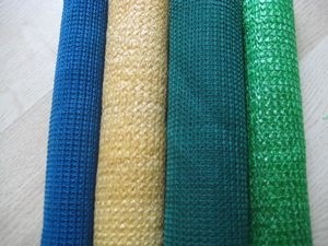 Vegetable Greenhouse Shade Net Cloth , Hdpe Raschel Knitted Netting