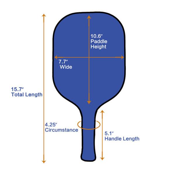 Pink Pickleball Racket  Pp Honeycomb Core Raquetas Pickleball
