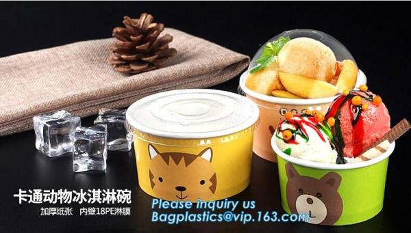 summer icecream shop paper ice cream cup/container,7 oz ICEcream paper cup made in china,Biodegradable Cups Icecream Pap