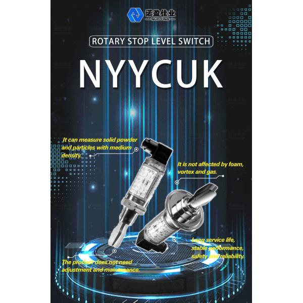 High Precision Tuning Fork Liquid Level Sensor  Water Vibration Fork Level Switch Reliable DPDT Relay Output Leve