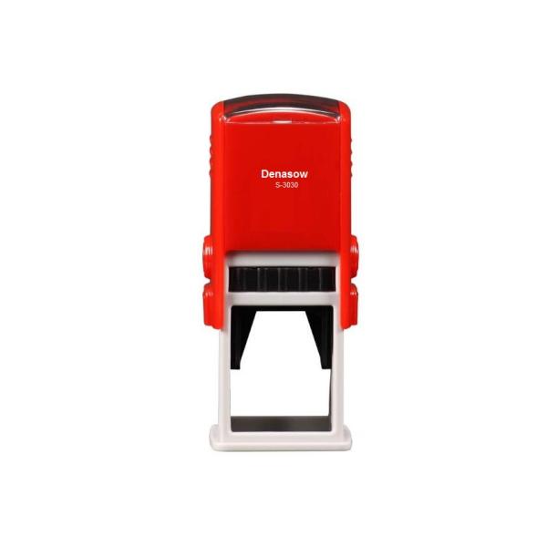 Denasow Square 30x30 mm Black Automatic Stamp /Self-inking Stamper/engrave laser machine