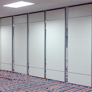  Hotel Operable Soundproof PVC Partition Wall Flexible Aluminium Frame Manufactures