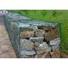 Custom Hexagonal Gabion Wall Cages / Wire Mesh Rock Retaining Wall for sale