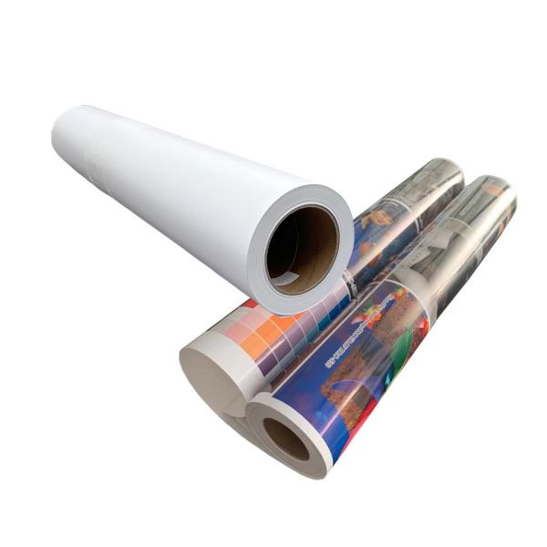 Premium 260gsm Inkjet Resin Coated Silver Metallic Photo Paper Roll
