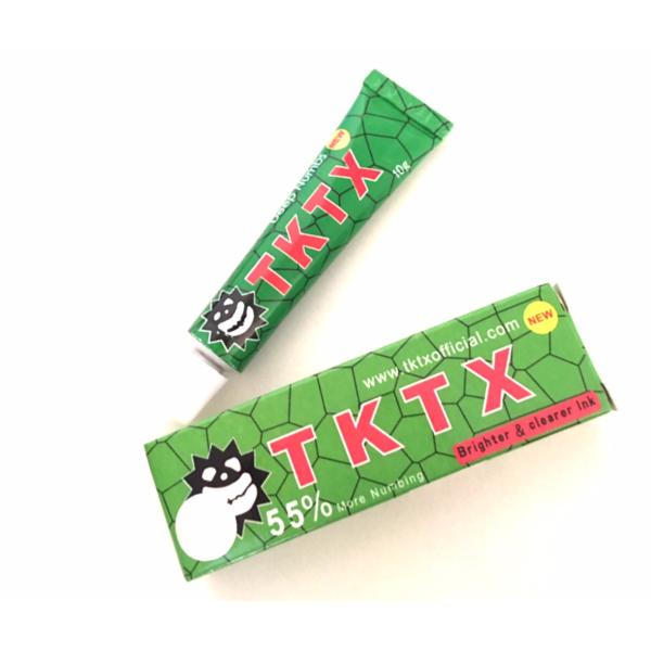 Original Green TKTX Tattoo Numbing Cream 55% 10g Laser Hair Removing