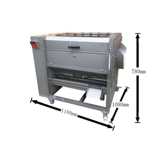 Commercial Fruit Taro Carrot Onion Vegetable Washing And  Peeling Machine