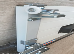 Wind Resistant Sectional Industrial Door Heat Insulating For Factory And Hangar