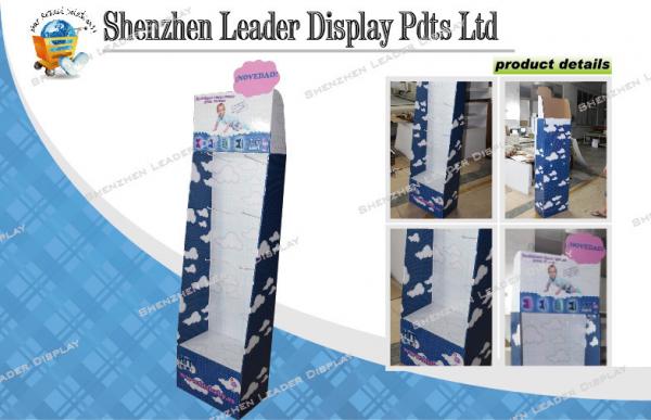 Quality Corrugated Cardboard Hook Display For Baby Products for sale