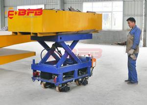  20m/Min 3 Ton Hydraulic Lifting Rail Transfer Cart Manufactures
