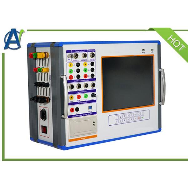 IEC62271 High Voltage Circuit Breaker Timing Test Set with Big LCD Touch Screen
