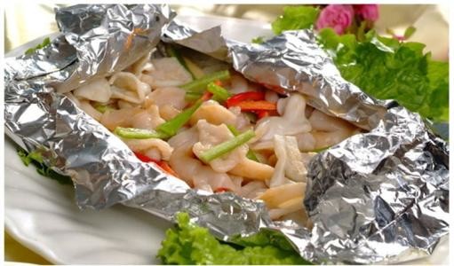Freshness Retaining Kitchen Grill Aluminium Foil , Large Aluminum Foil For Takeout