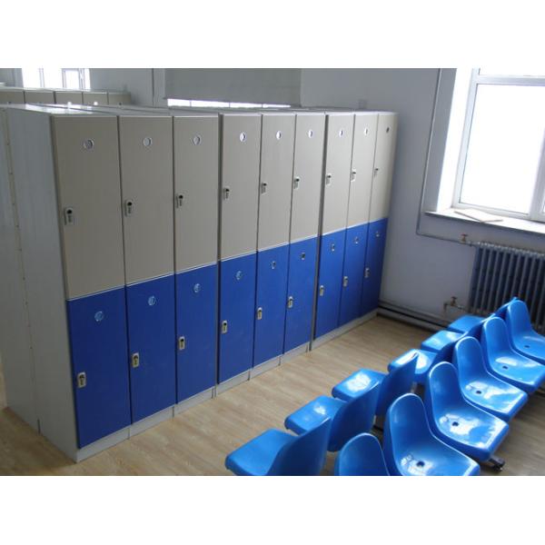 2000 * 933 * 470mm Changing Room Lockers 3 Comparts 3 Column For Employee