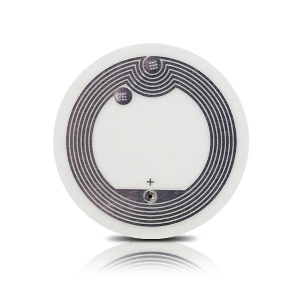 Clear Round RFID NFC Sticker , 216 Transparent NFC Chip Sticker