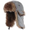 Buy cheap Mens Fake Trapper Ski Wool Winter Hat For Fingerless Glove Strings Buckle from wholesalers